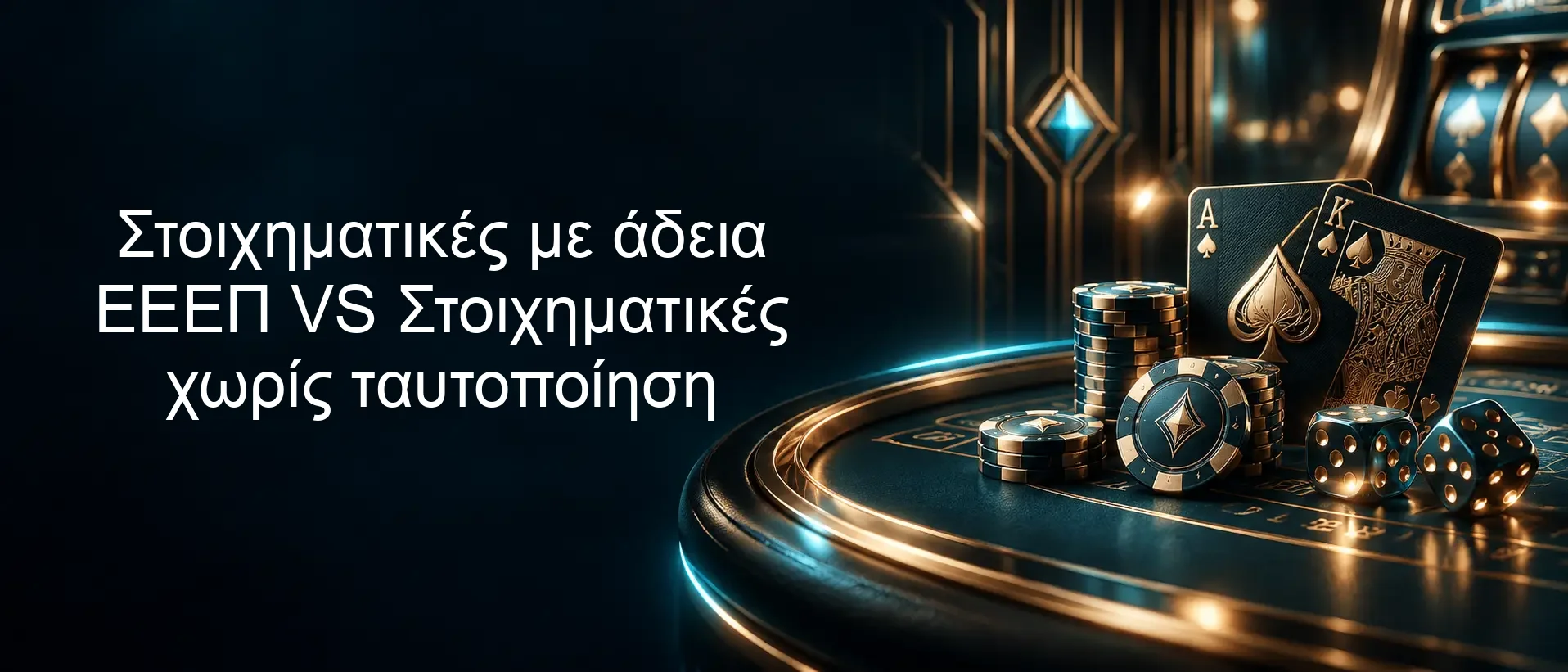 Στοιχηματικές με άδεια ΕΕΕΠ VS Στοιχηματικές χωρίς ταυτοποίηση